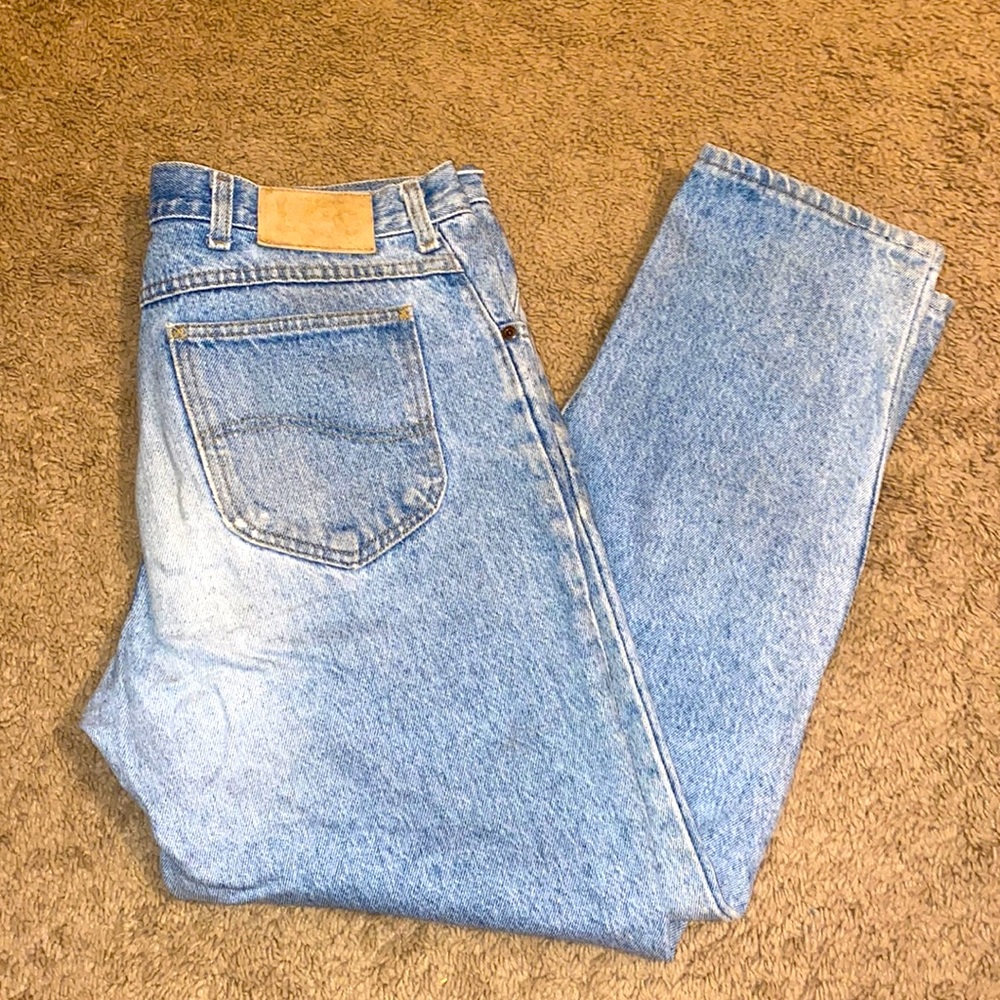 Vintage Light Wash Lee Jeans